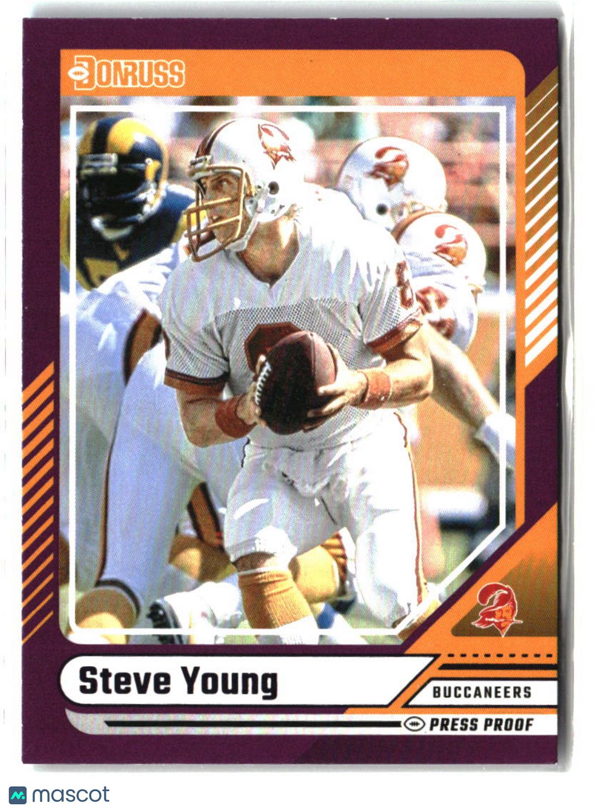 Steve Young 2024 Donruss Press Proof Purple #135