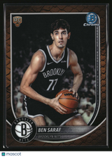 Ben Saraf 2025-26 Bowman Chrome Reptilian Refractor #BCV-26
