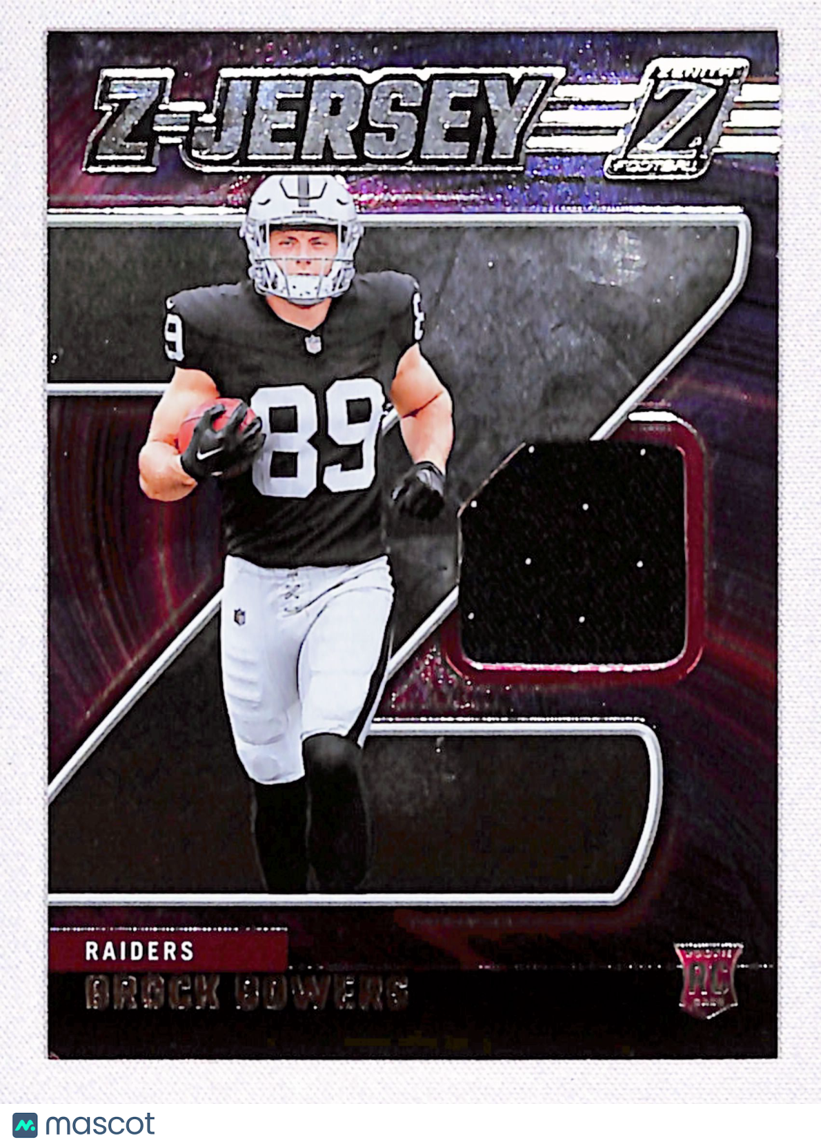 Brock Bowers 2024 Panini Zenith Z Jersey #ZJ5