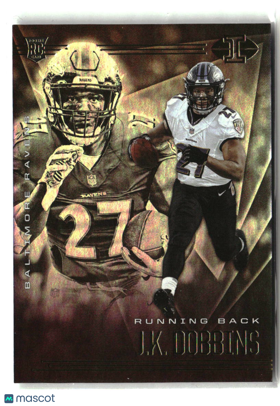 J.K. Dobbins 2020 Panini Illusions #13