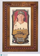Zack Gelof 2024 Topps Allen & Ginter Framed Mini Baseball Autographs #MA-ZG