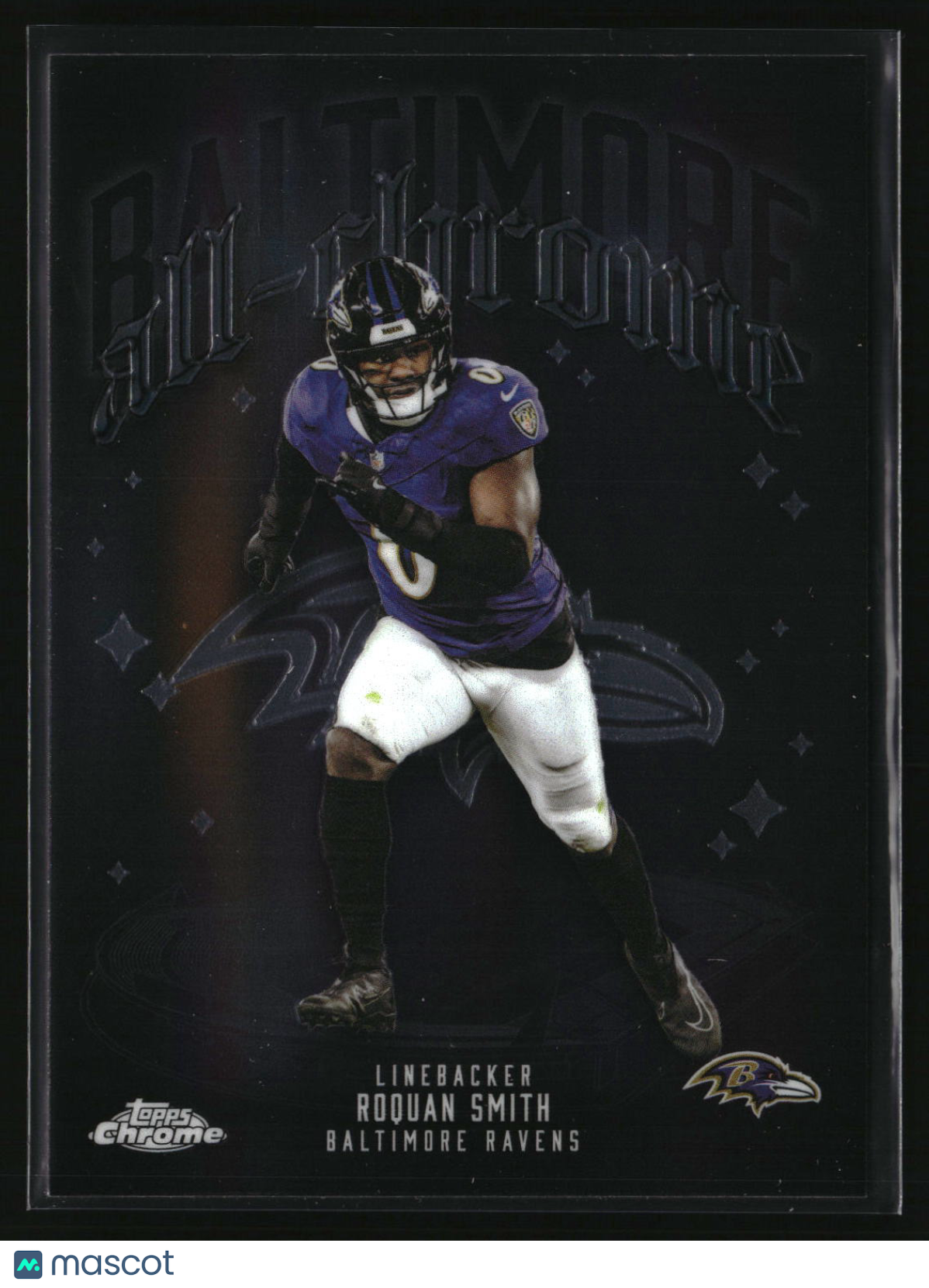 Roquan Smith 2025 Topps Chrome All Chrome Team #ACT-21