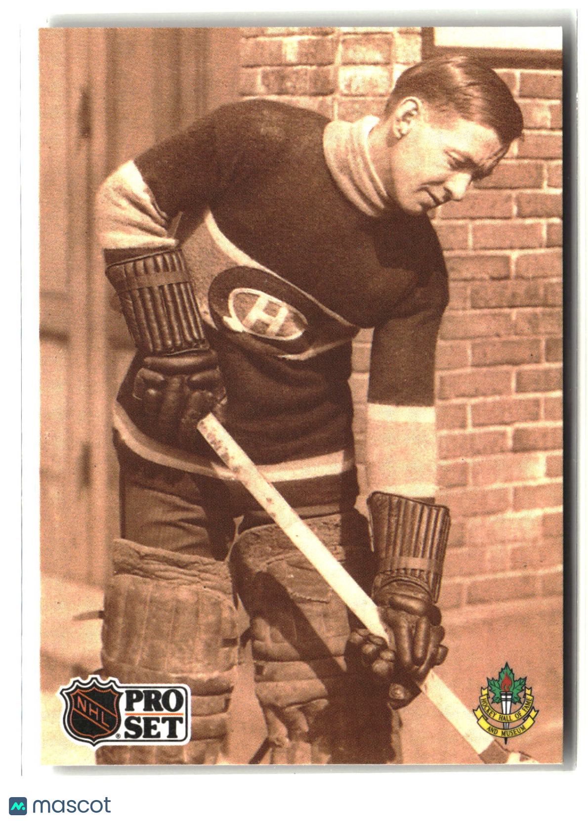 Georges Vezina 1991-92 Pro Set French #333