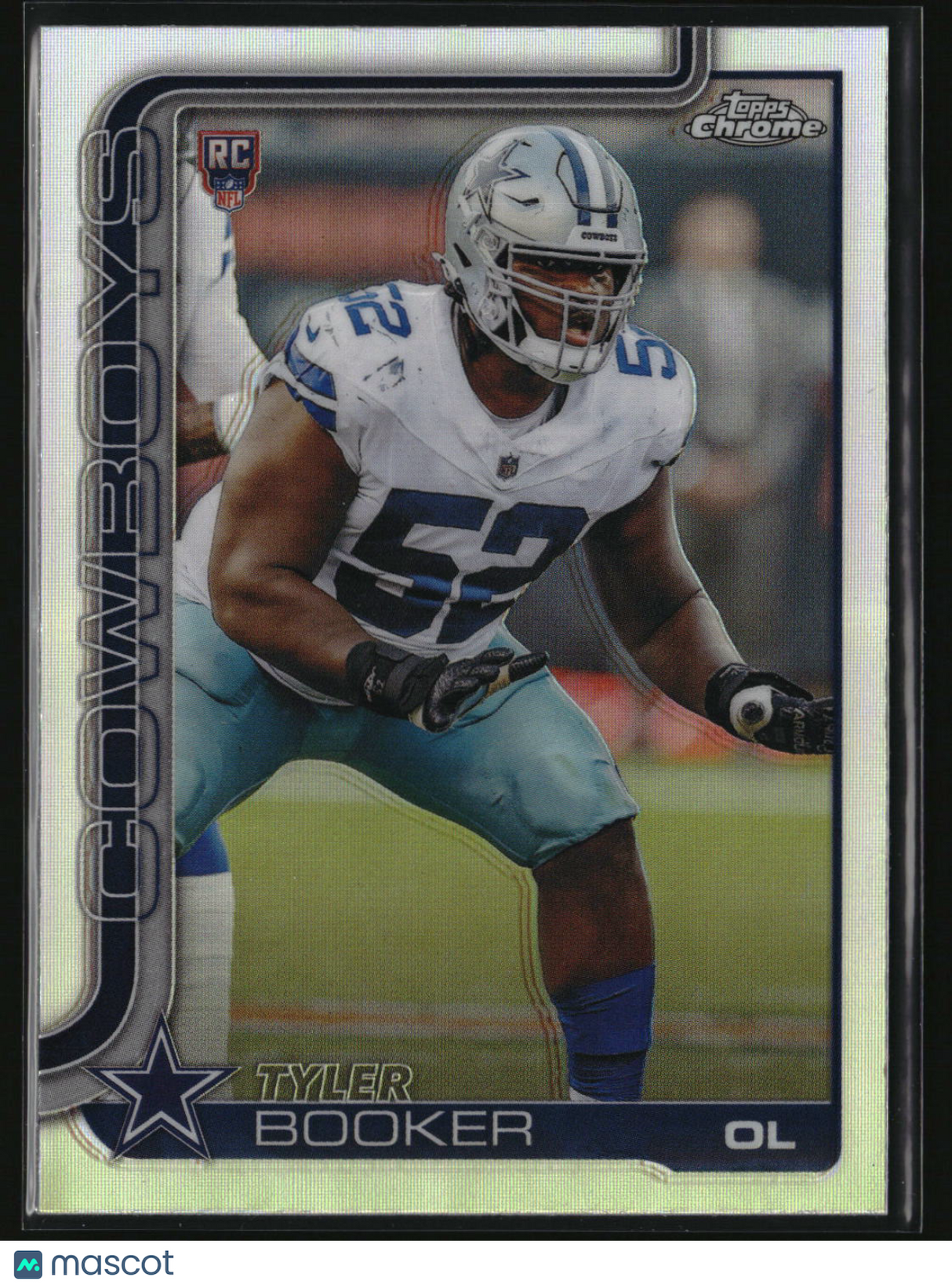 Tyler Booker 2025 Topps Chrome Refractor #381