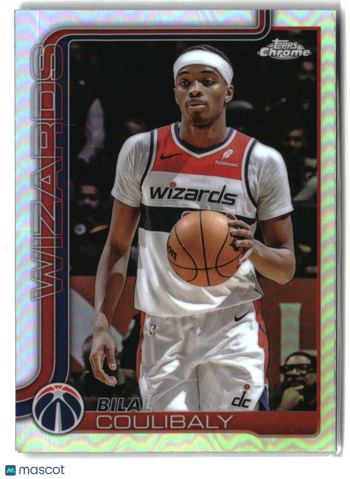 Bilal Coulibaly 2025-26 Topps Chrome Refractor #208