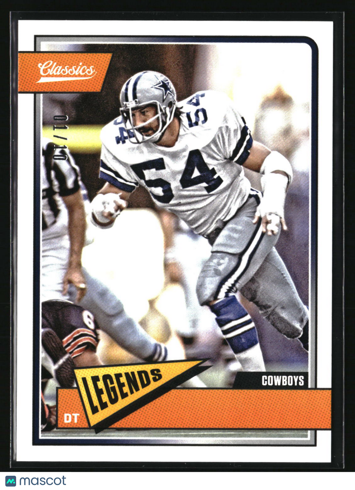 2018 Panini Classics #121 Randy White No Name #/10