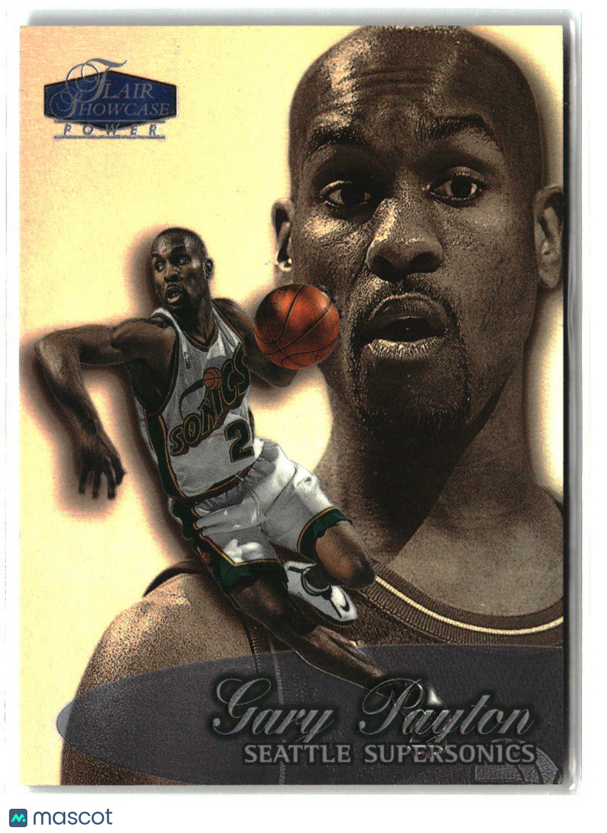 Gary Payton 1998-99 Flair Showcase #37