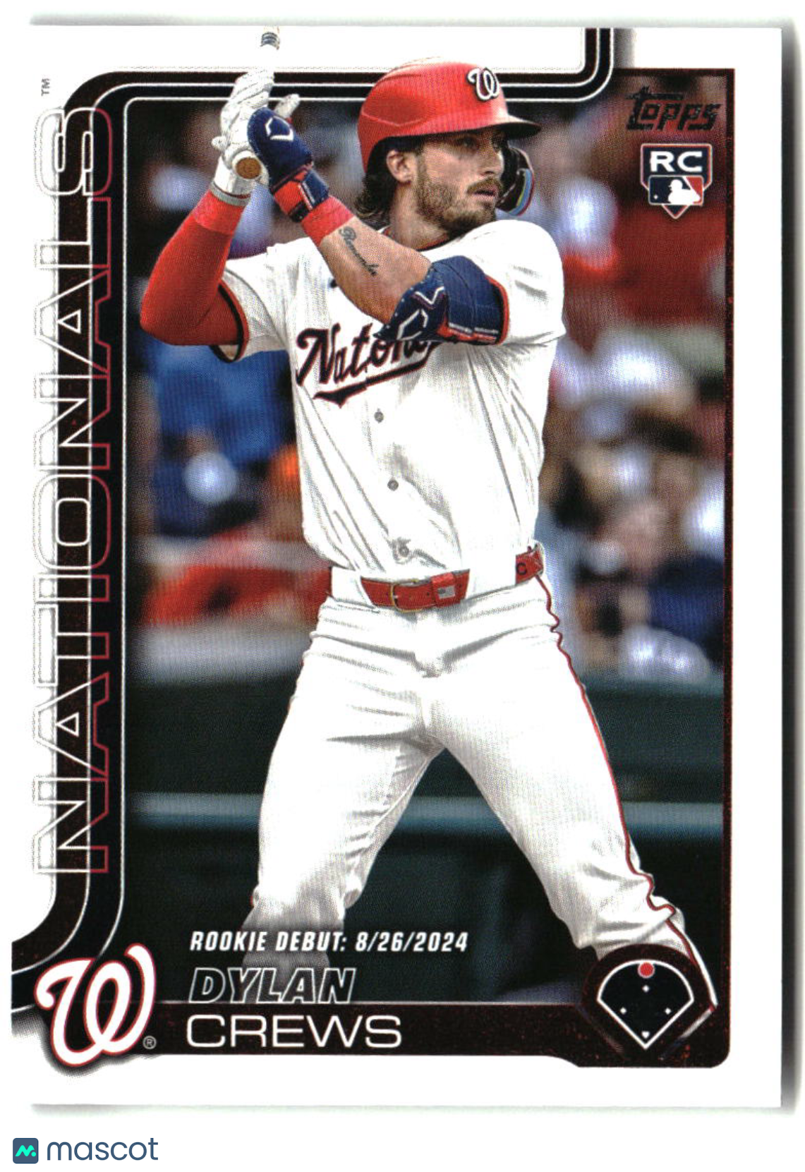 Dylan Crews 2025 Topps Update #US223
