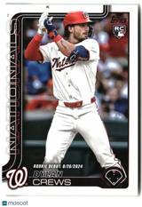 Dylan Crews 2025 Topps Update #US223
