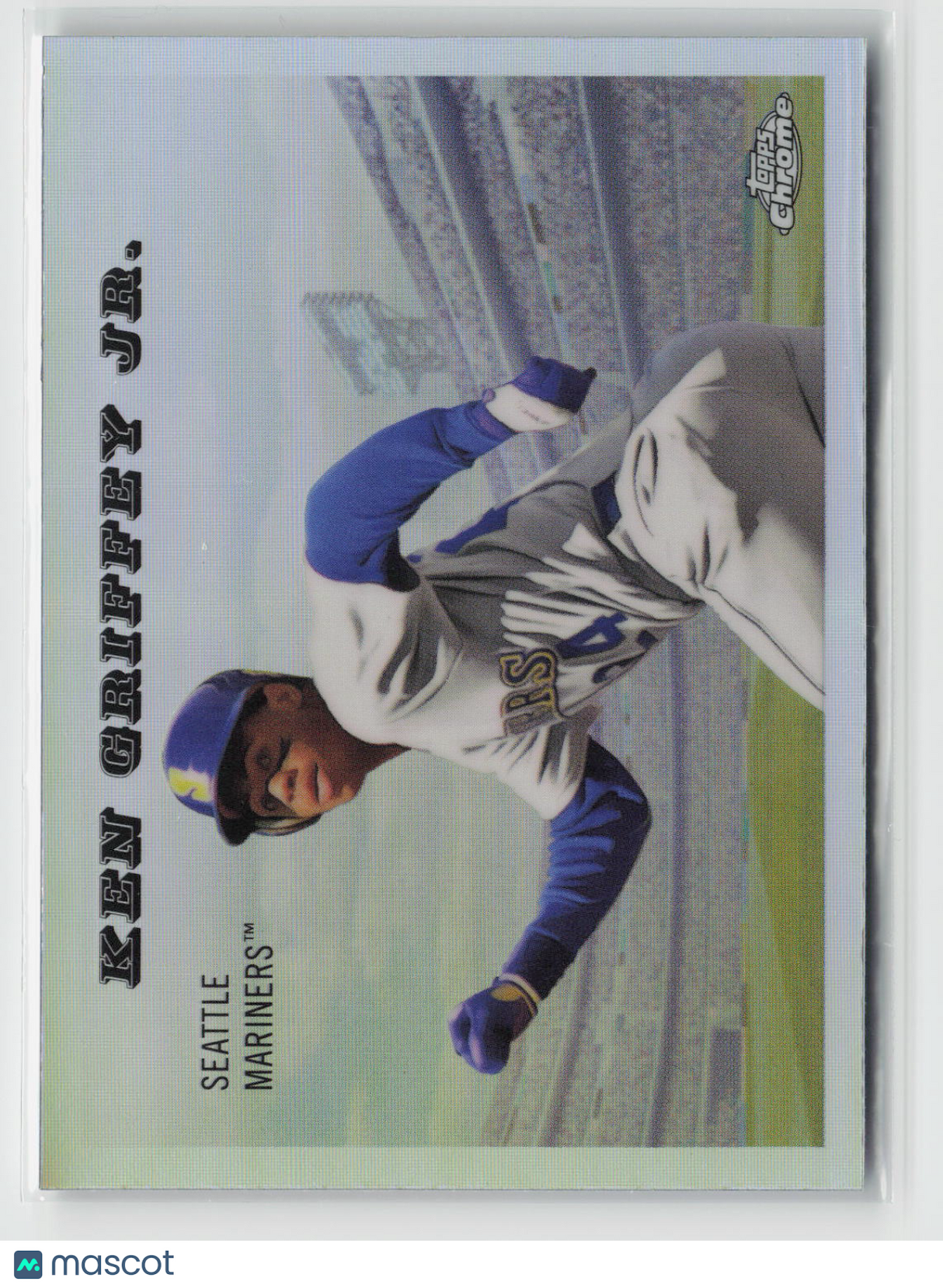 Ken Griffey Jr. 2025 Topps Chrome Platinum 1955 Topps Rails and Sails #55RS-8