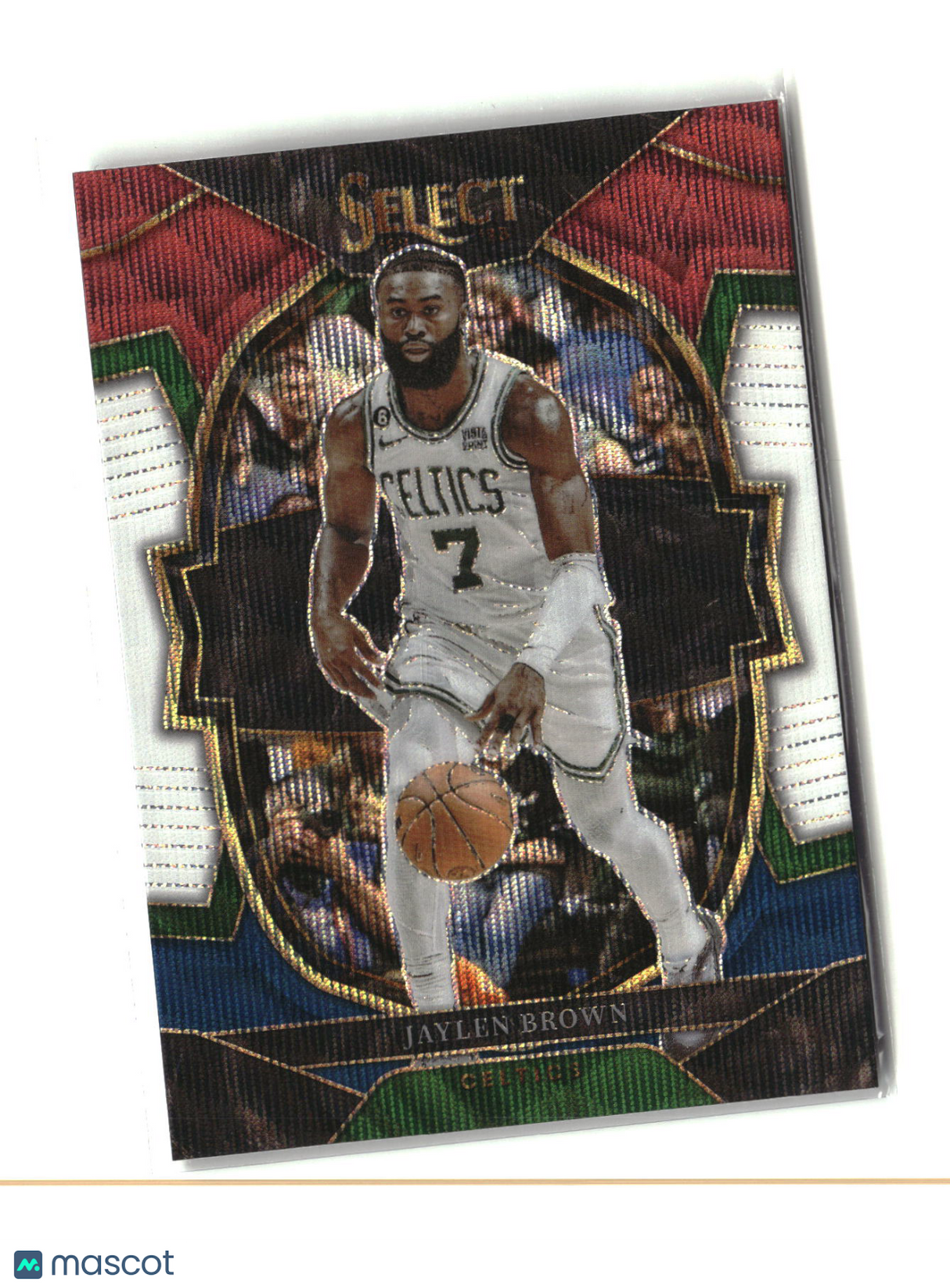 Jaylen Brown 2022-23 Panini Select Tri-Color Prizms #32