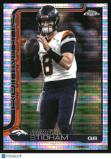 Jarrett Stidham 2025 Topps Chrome Pulsar Refractor #89