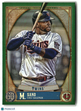 Miguel Sano 2021 Topps Gypsy Queen Green #216
