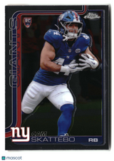 Cam Skattebo 2025 Topps Chrome #331
