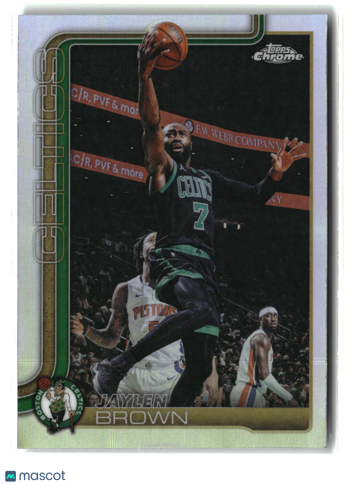 Jaylen Brown 2025-26 Topps Chrome Update Refractor #9