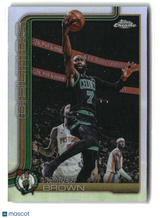 Jaylen Brown 2025-26 Topps Chrome Update Refractor #9