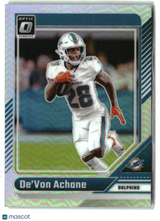 De'Von Achane 2024 Donruss Optic Holo #122