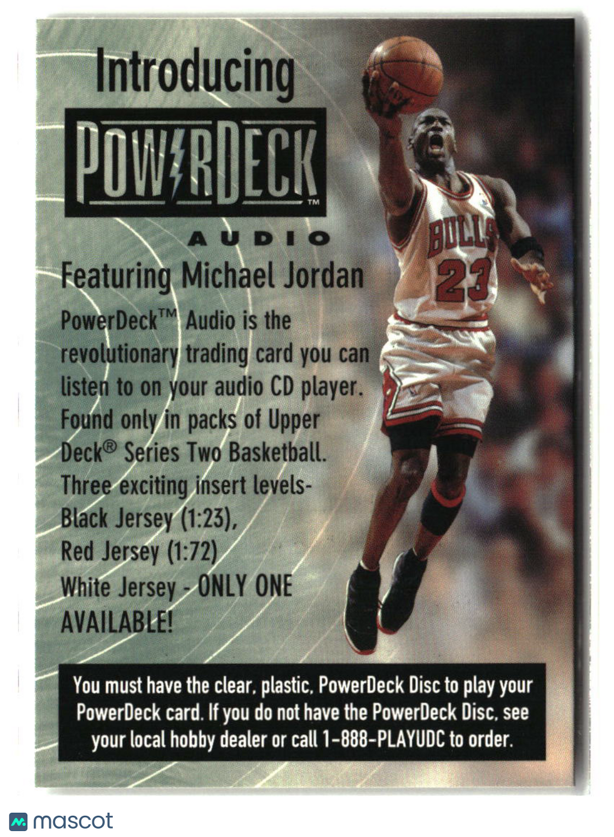 Introducing PowerDeck Audio 1997-98 Upper Deck #NNO
