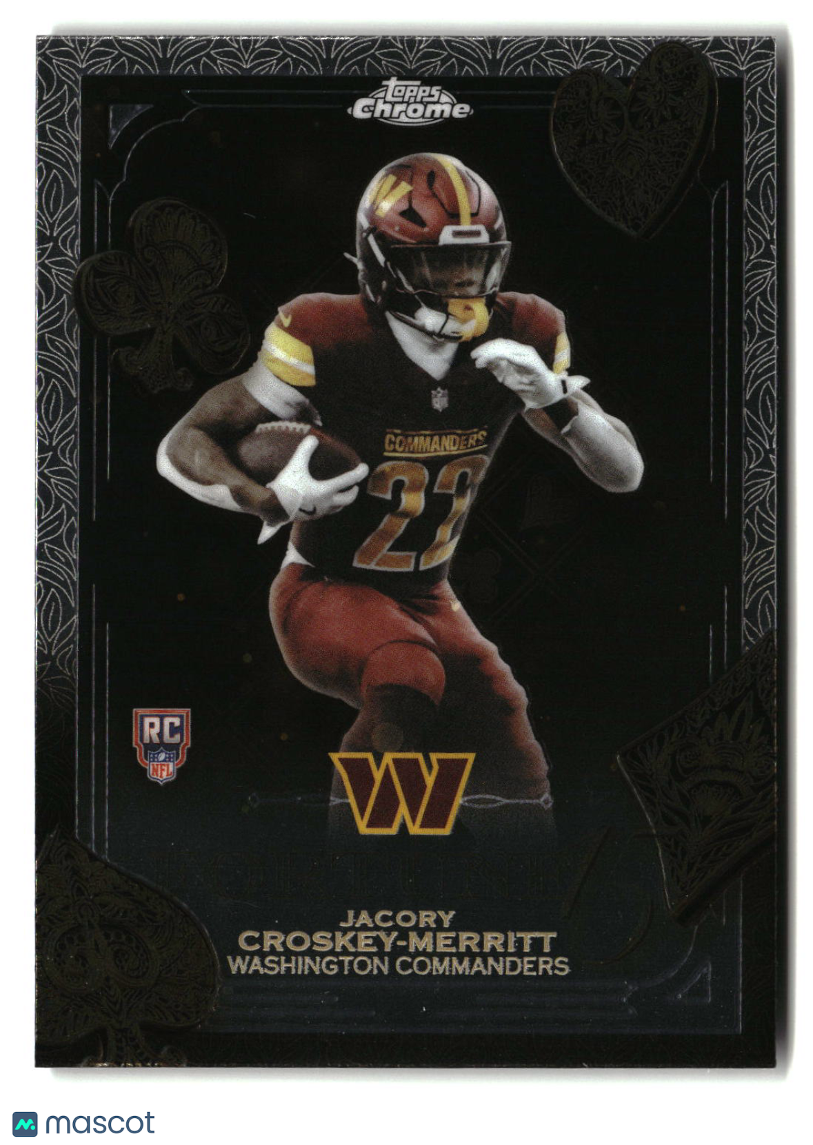 Jacory Croskey-Merritt 2025 Topps Chrome Fortune 15 #F15-29
