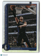 Dwight Powell 2025-26 Topps Chrome Update Refractor #139