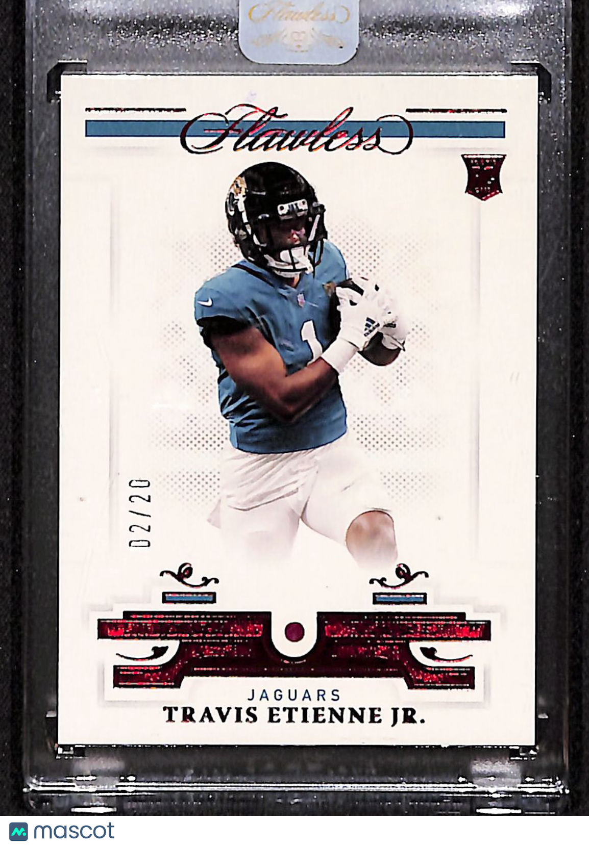 Travis Etienne Jr. 2021 Panini Flawless #113 #/20