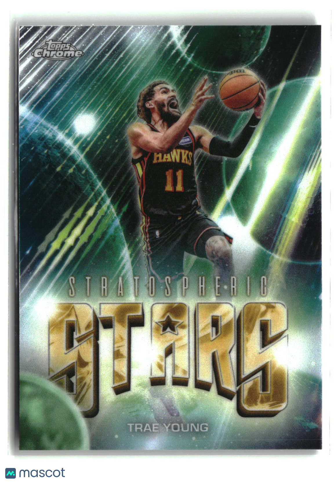 Trae Young 2025-26 Topps Chrome Update Stratospheric Stars #ST-14