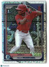 Felix Morrobel 2024 Bowman Chrome Prospects Mojo Refractors #BCP-121