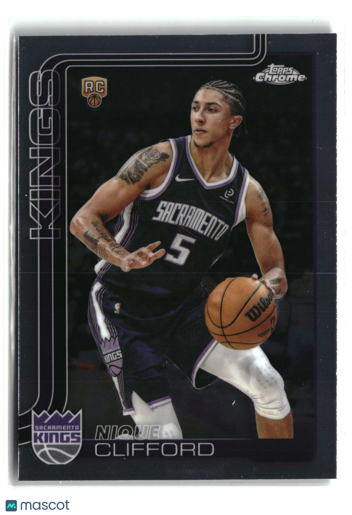 Nique Clifford 2025-26 Topps Chrome Update #174