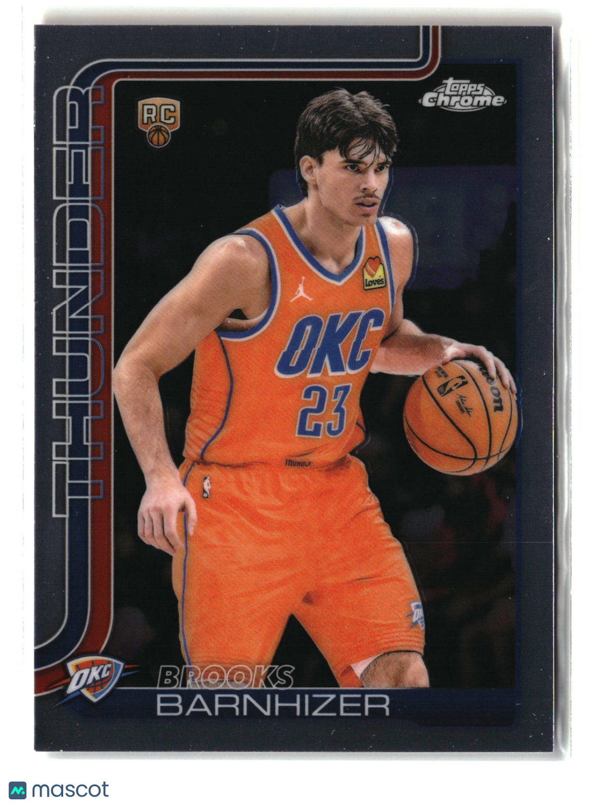 Brooks Barnhizer 2025-26 Topps Chrome Update #195