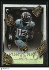 Travis Hunter 2025 Topps Chrome Fortune 15 Refractor #F15-20