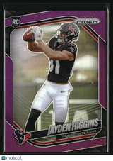 Jayden Higgins 2025 Panini Prizm Purple #376 #/125