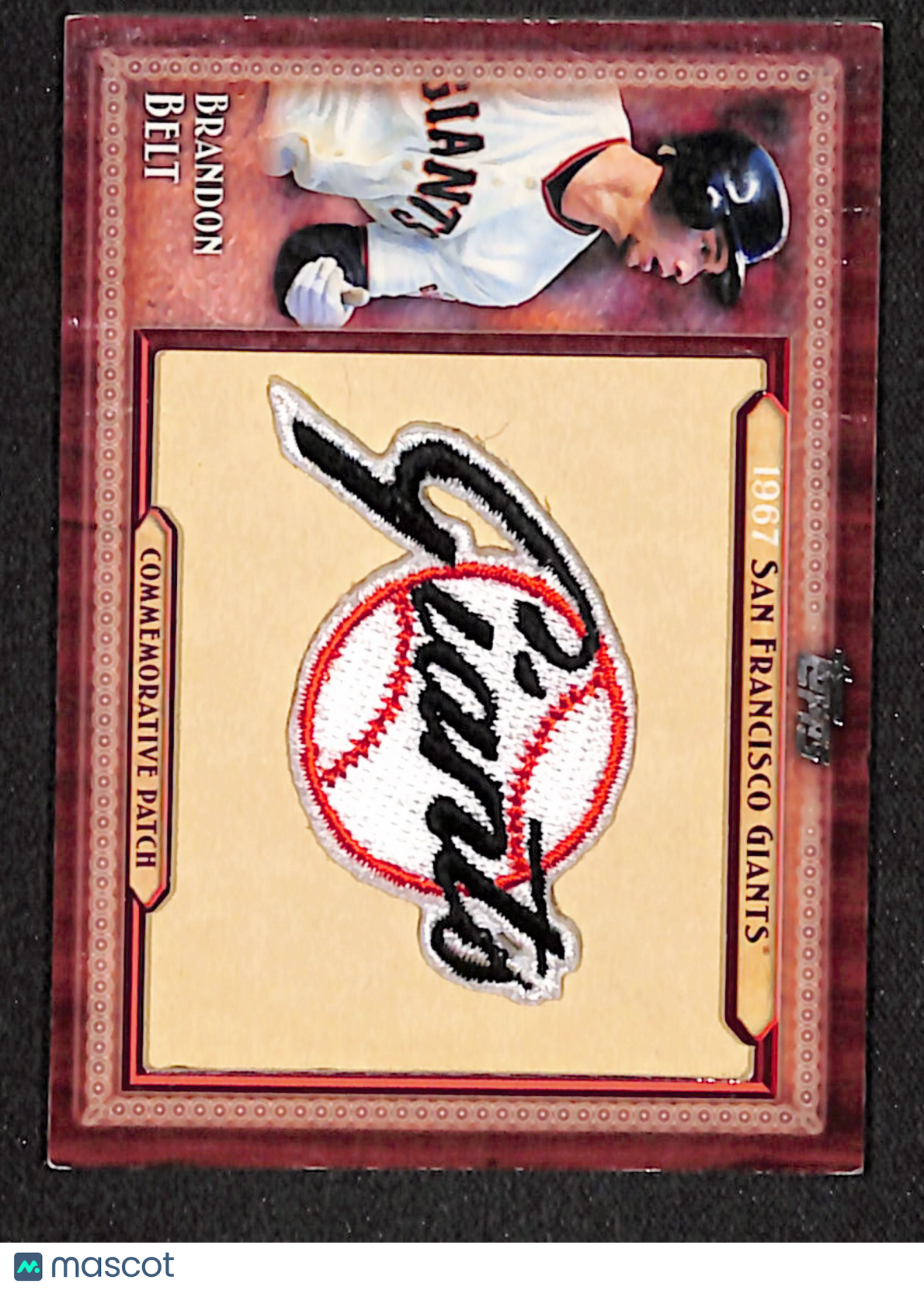 Brandon Belt 2011 Topps Update Throwback Logo Manufactured Patch #TLMP-BB