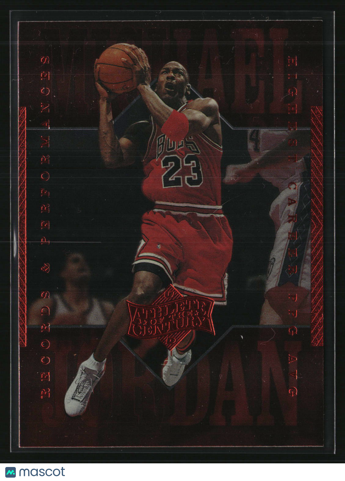 Michael Jordan 1999 Upper Deck Michael Jordan Athlete of the Century #29