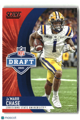 Ja'Marr Chase 2021 Score NFL Draft #D7