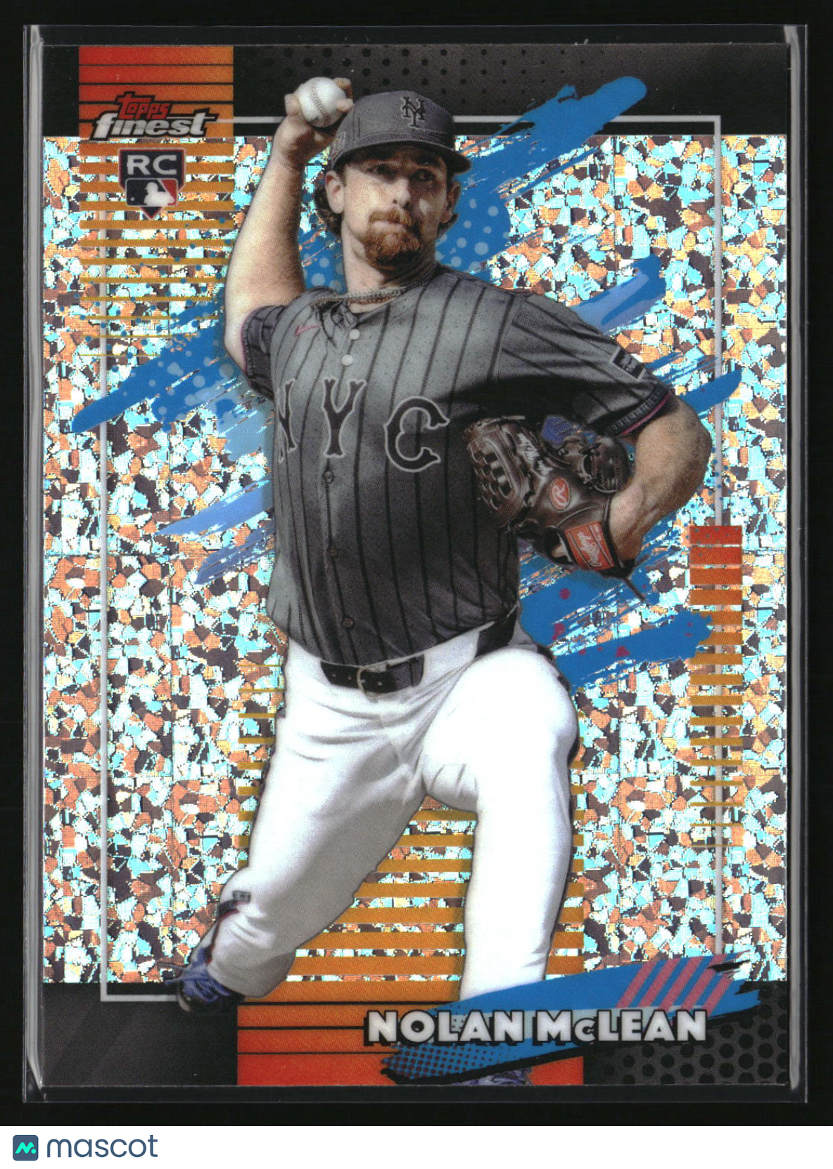 Nolan McLean 2026 Finest Mini-Diamond Refractors #115