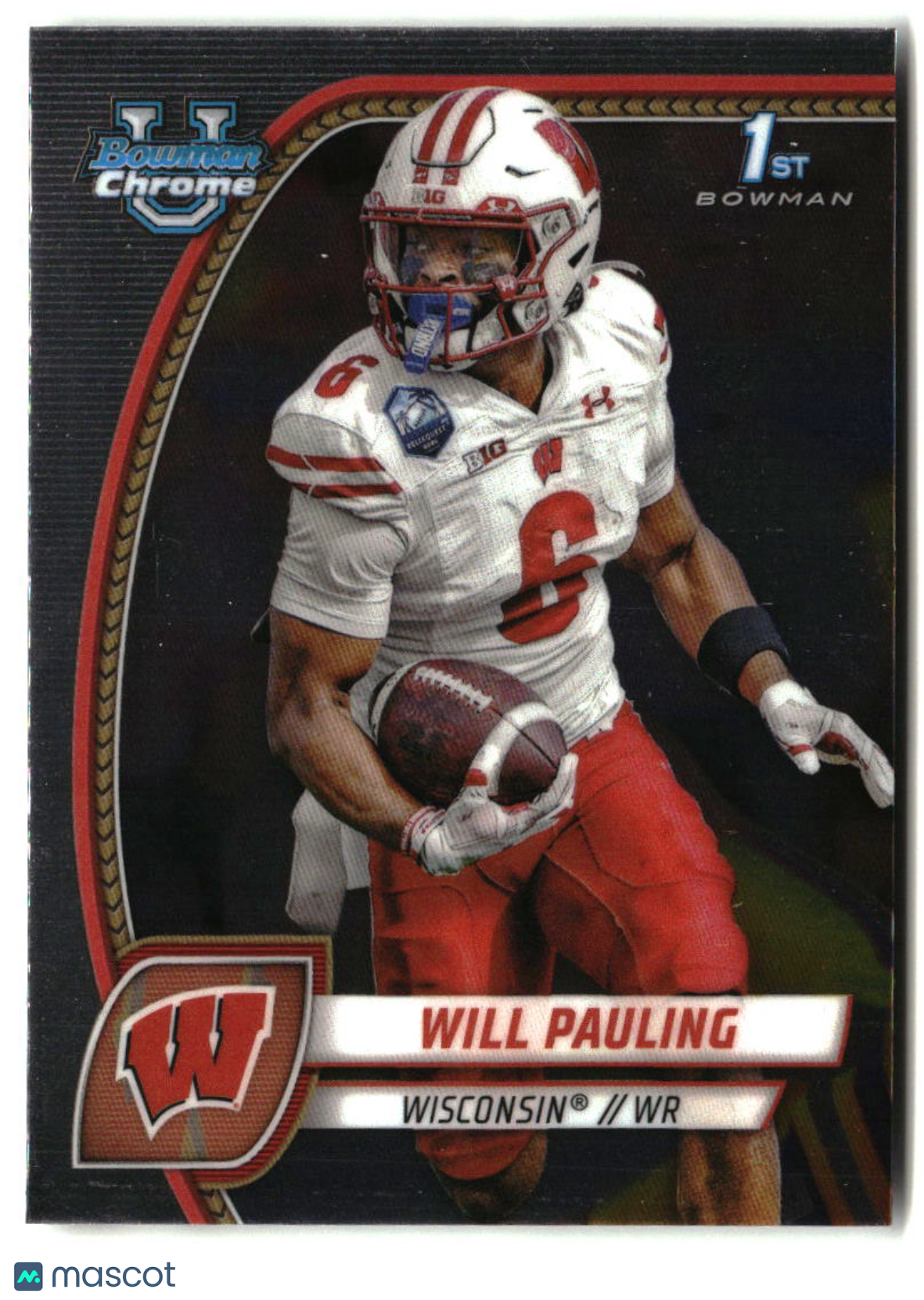 Will Pauling 2024 Bowman University Chrome #184