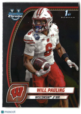 Will Pauling 2024 Bowman University Chrome #184