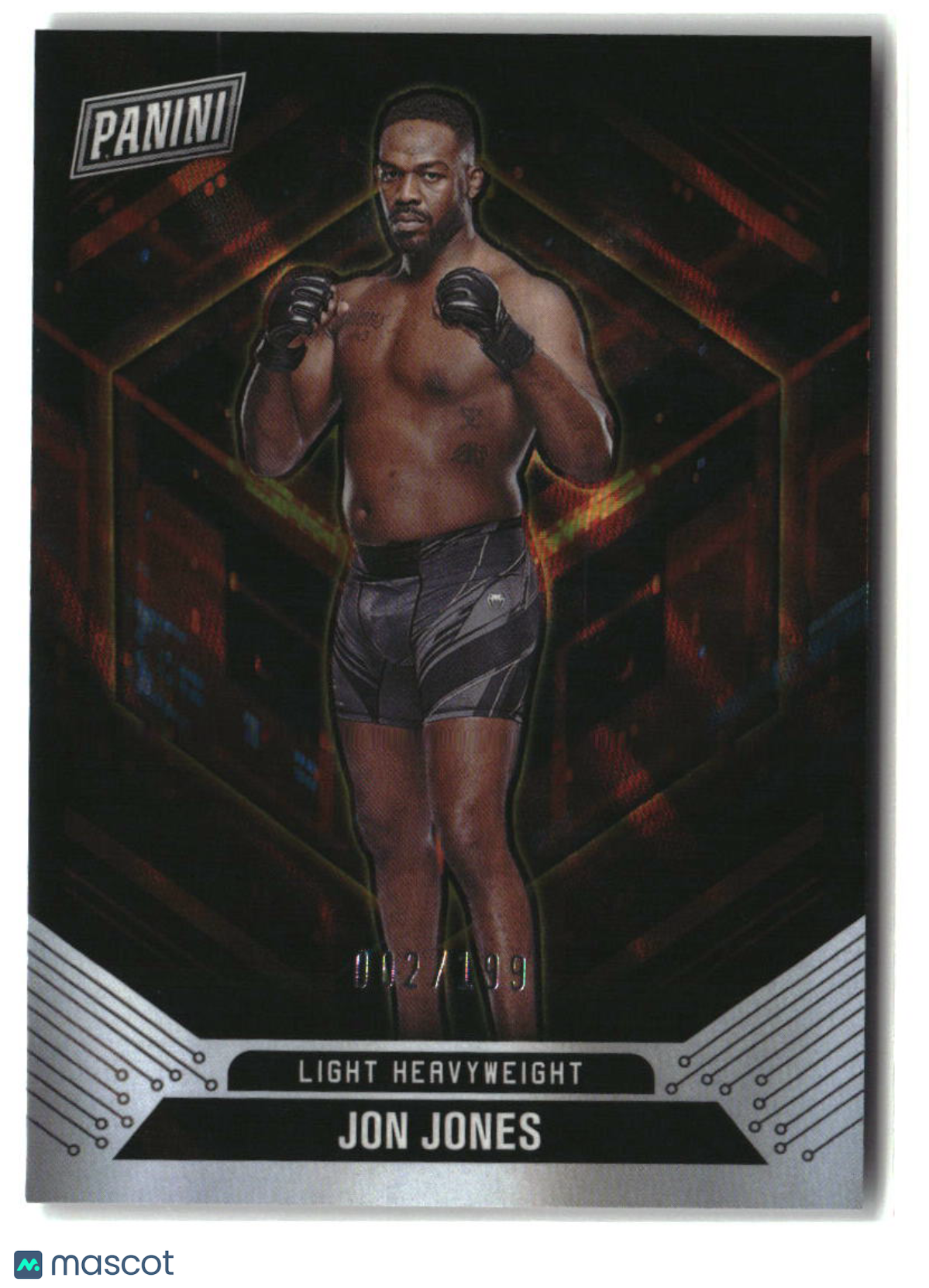 Jon Jones 2025 Panini Cyber Monday #38 #/199