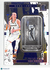 Paige Bueckers 2025 Panini Impeccable WNBA Team Logos Silver Bar /20 #3