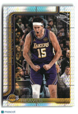 Austin Reaves 2025-26 Topps Chrome Update Prism Refractor #54