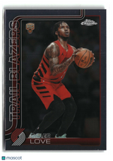 Caleb Love 2025-26 Topps Chrome Update #198