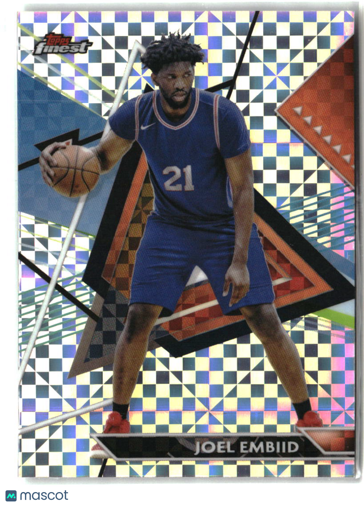 Joel Embiid 2023-24 Finest Checkerboard Refractors #150