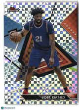 Joel Embiid 2023-24 Finest Checkerboard Refractors #150
