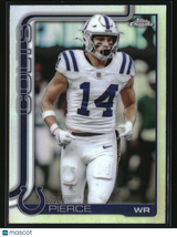 Alec Pierce 2025 Topps Chrome - Topps Refractor #125