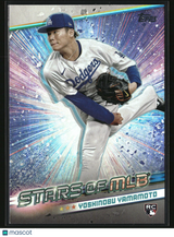 Yoshinobu Yamamoto 2024 Topps Stars of MLB #SMLB-57