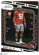 Michael Hall Jr. 2024 Panini Absolute Retail #153