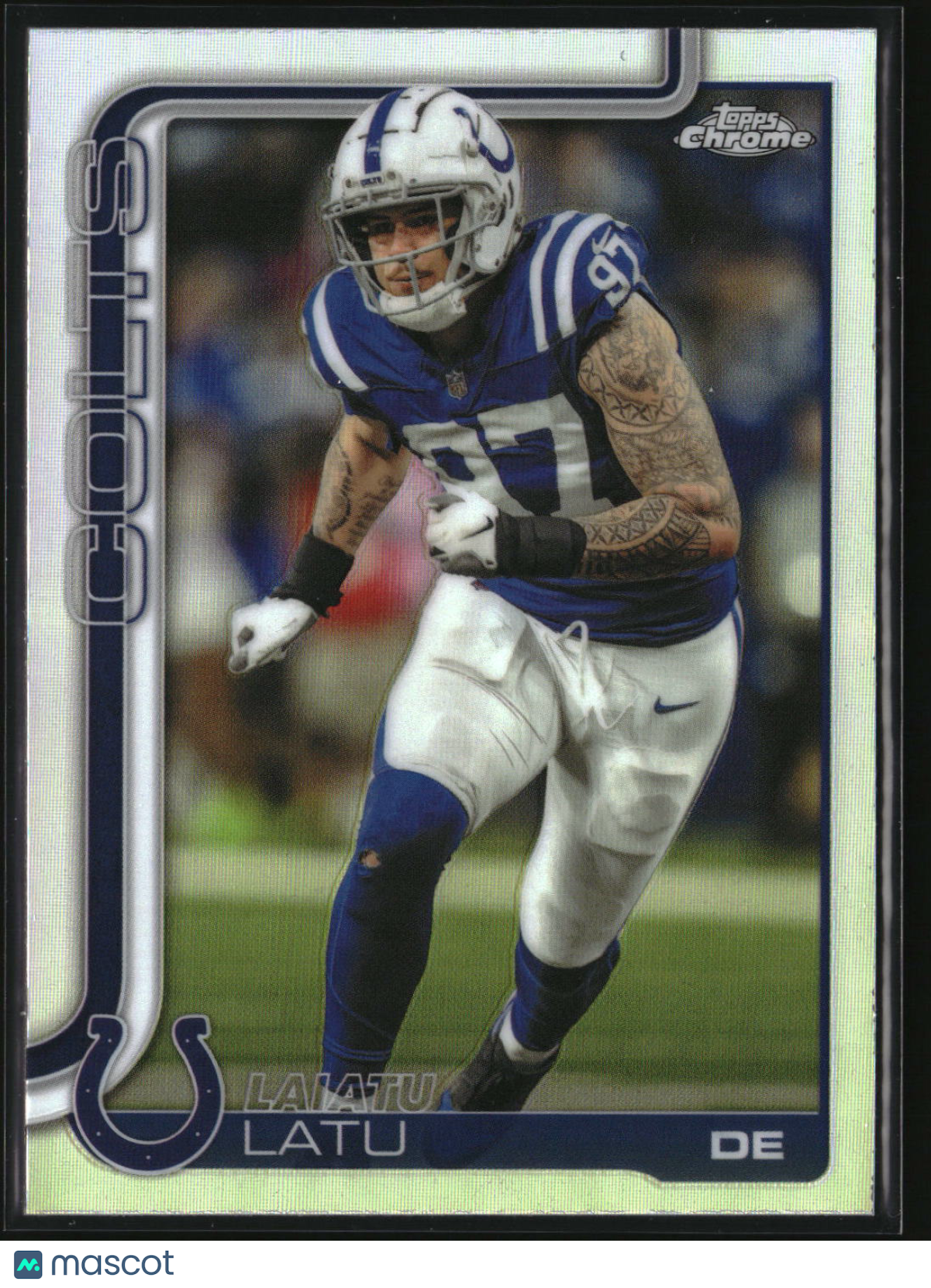 Laiatu Latu 2025 Topps Chrome Refractor #128