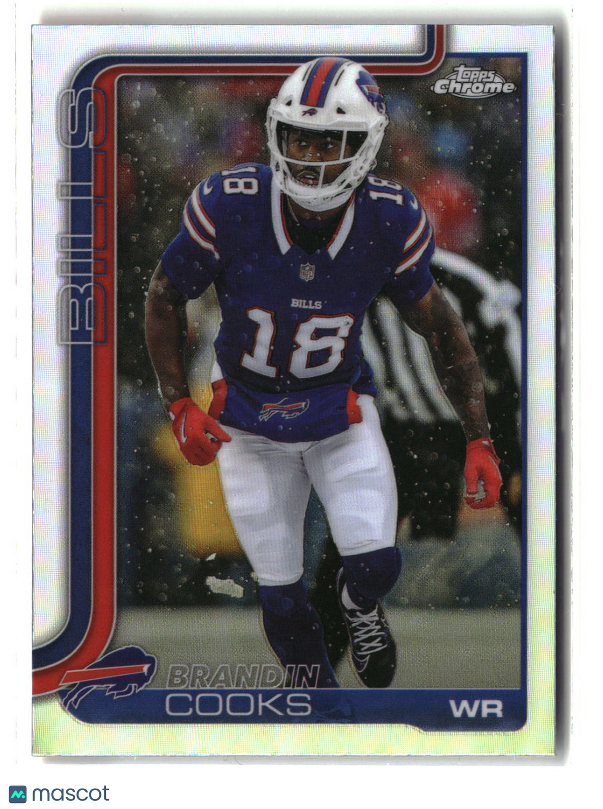 Brandin Cooks 2025 Topps Chrome Refractor #217