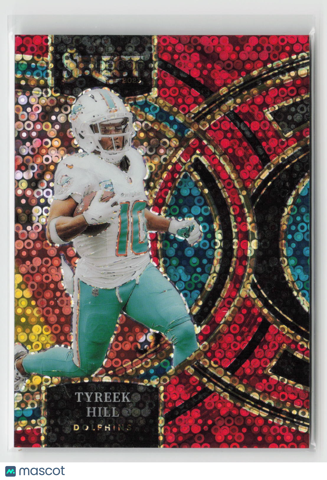 Tyreek Hill 2023 Panini Select Disco Red Prizm #142