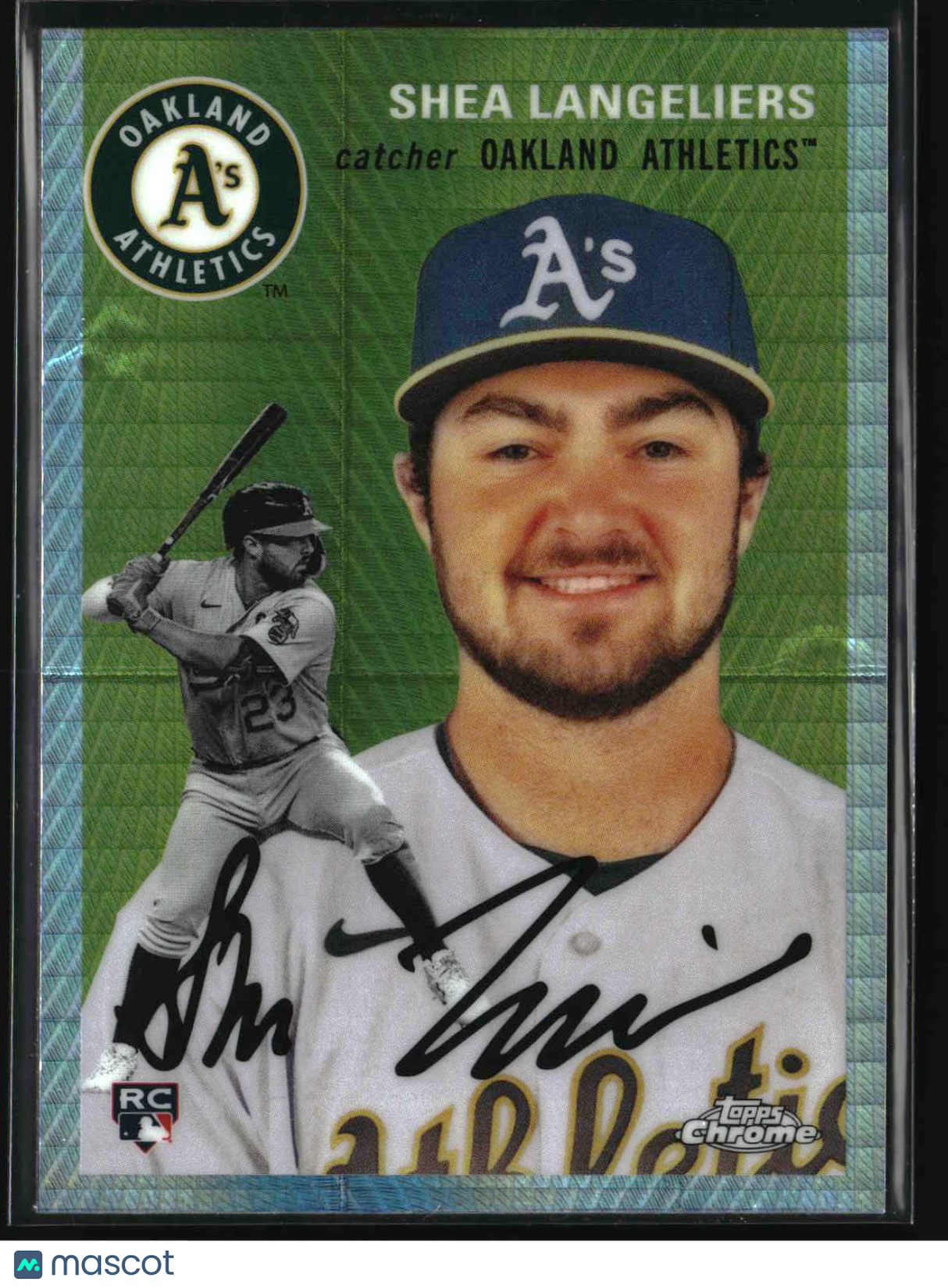 Shea Langeliers 2023 Topps Chrome Platinum Anniversary Prism Refractors #5